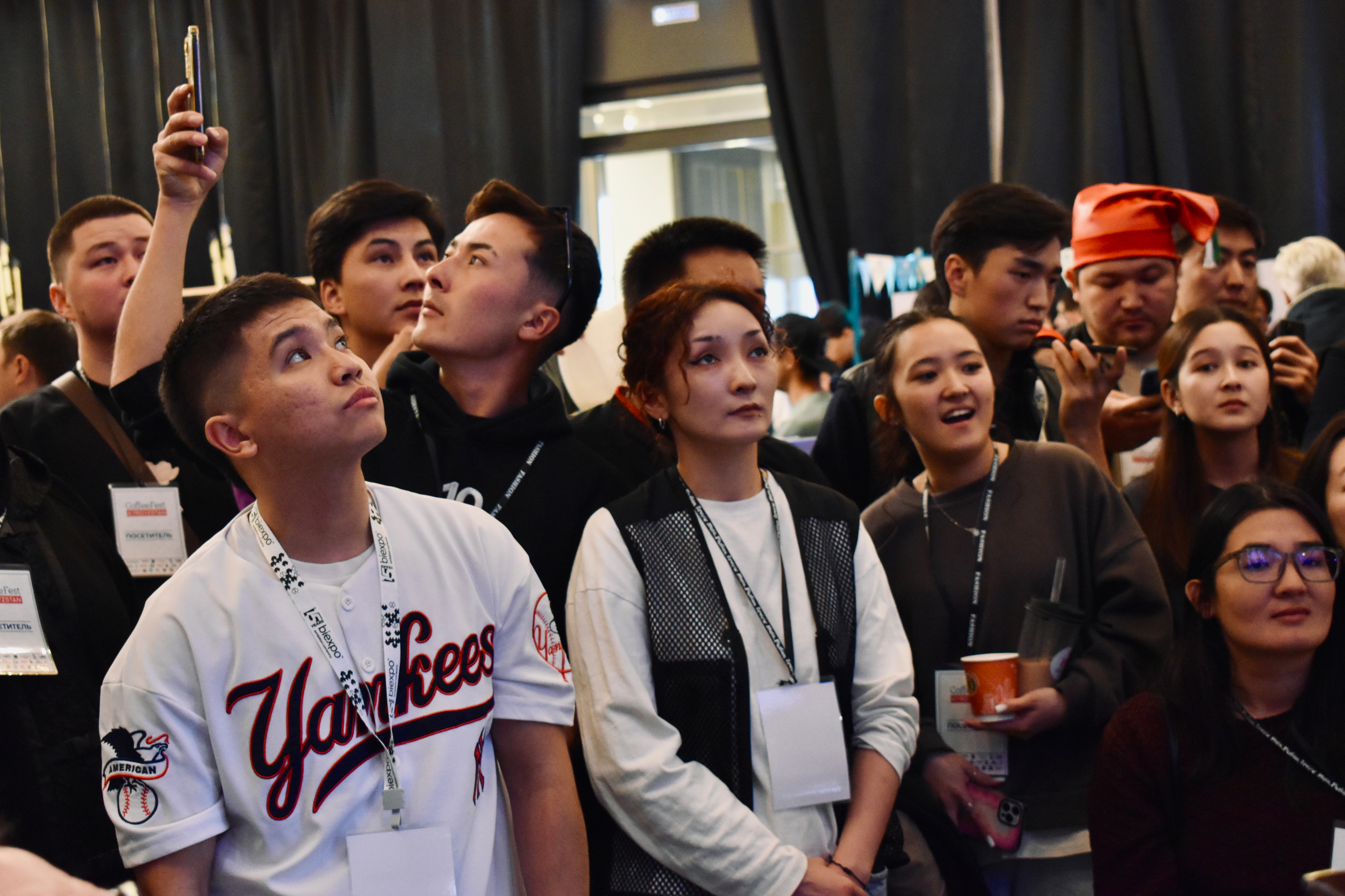 Coffee festival group photo